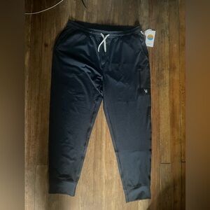 Mens Vuori Sunday Performance Joggers. Xl. Heather ink.